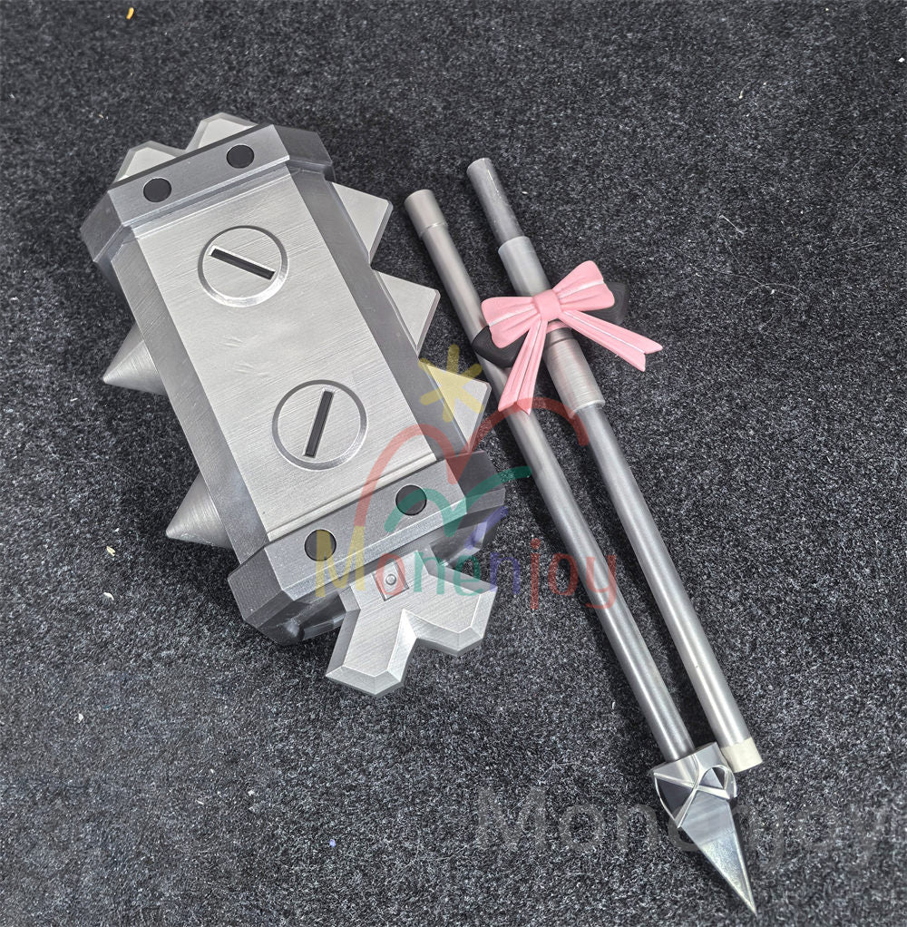 Monenjoy 原神 プルーネ ハンマー コスプレ道具 135cm PLA製武器