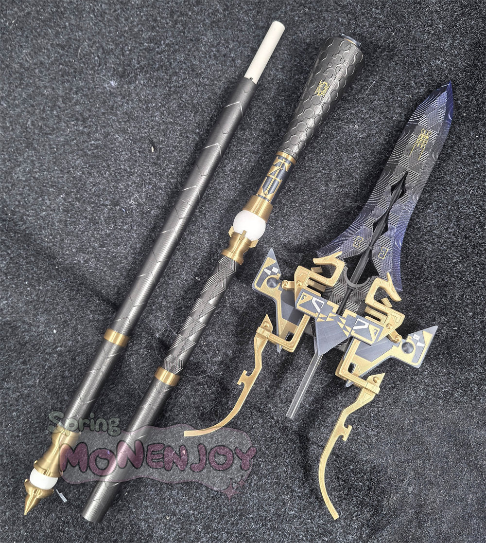 Monenjoy　エンドフィールド アークナイツ  リーフォン　180cm　PLA＋PVC＋アクリル材質　長柄武器 モチーフ武器　コスプレ道具　イベント　 Monenjoy