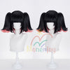 Monenjoy ゼンレスゾーンゼロ  南宮羽 鬘　35cm　コスプレ　ウィッグ  バーチャルアイドル　カツラ　妄想エンジェル　仮装