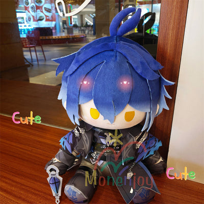 Monenjoy  原神　フリンズ  ぬいぐるみ　ぎんろう 着せ替え可能　綿人形 40cm　ぬいぐるみ　灯（座り姿勢タイプ） 同人ハンドメイドドール【予約販売・ロット別発送】 中国輸入品