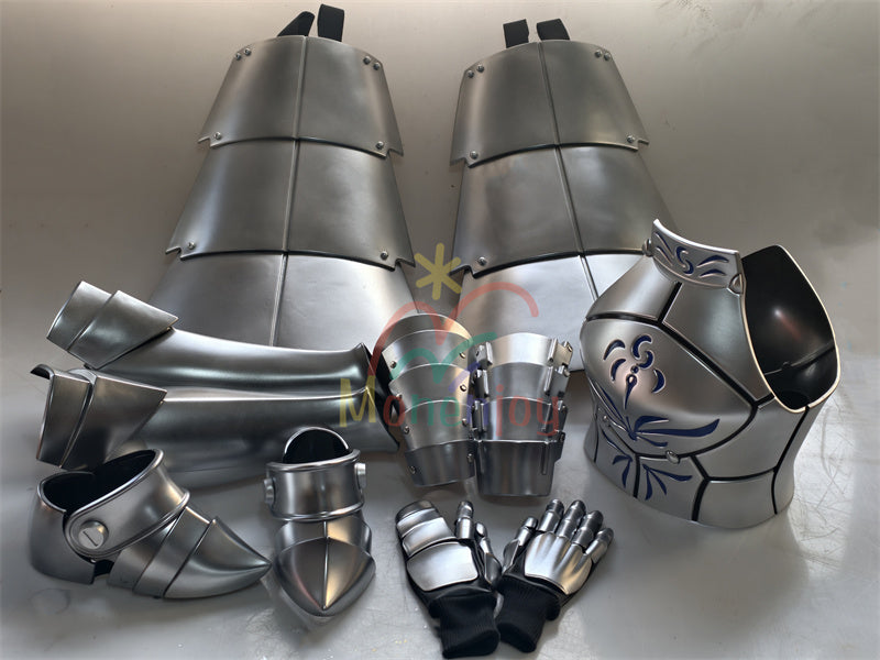 Monenjoy　Fate　アルトリア・ペンドラゴン　鎧一式　胸当て　 ガントレット　脛当て　騎士　コスプレ道具　 アーサー王　セイバー 完全再現　　