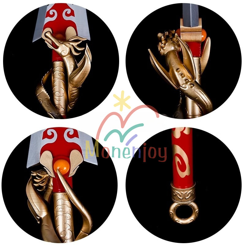 Monenjoy　原神　匣中滅龍　コスプレ道具　 Dragon's Bane　 長柄武器　180cmイベント　フータオ(胡桃)GS1197 - Monenjoy