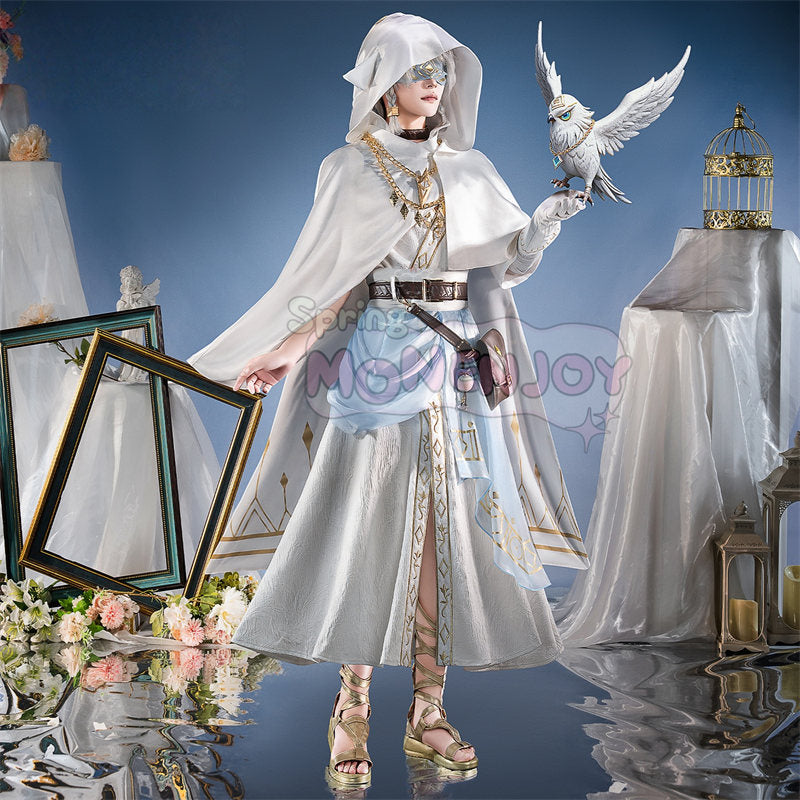 Monenjoy アイデンティティ5 占い師 ホワイト コスプレ衣装 SSR衣装