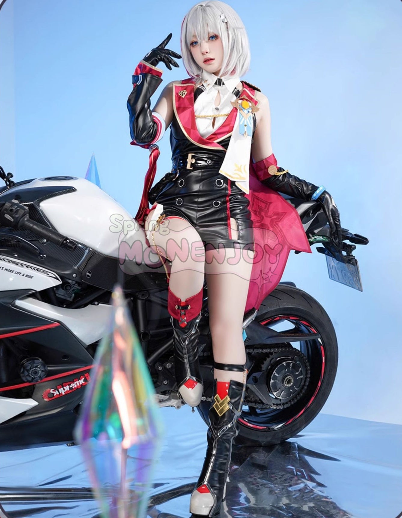 Monenjoy 崩壊スターレイル トパーズ コスプレ衣装　トパーズ&カブ 金属製パーツ　シューズカバー付　豪華衣装　イベントGS1221 - Monenjoy