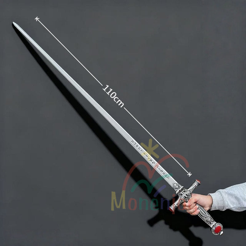 Monenjoy　アルバス・ダンブルドア 魔法ワールド グリフィンドールの剣 コスプレ道具　100cm　武器モデル　レプリカ　  銀色の両刃の片手剣
