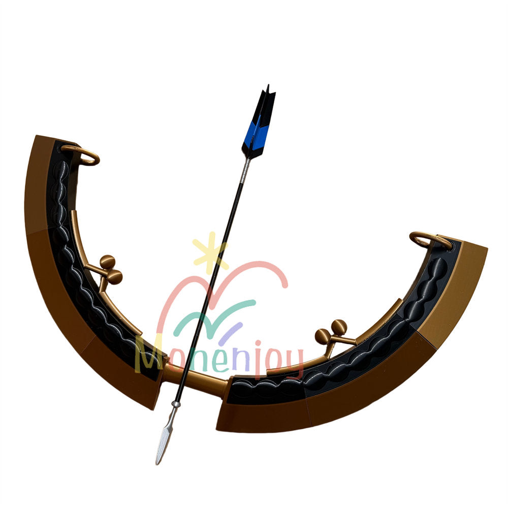 Monenjoy 超かぐや姫！ 駒沢乃依 コスプレ弓矢セット 弓 矢筒 PETG素材 80cm 本格武器プロップ MONENJOY