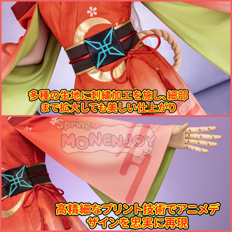 Monenjoy　超かぐや姫！ かぐや 　コスプレ衣装　うさぎ装備品付　ピンク色ネイルチップ付　コスチューム