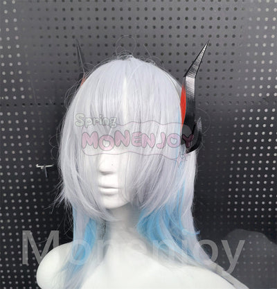Monenjoy　エンドフィールド 萊西亞 　角　コスプレ道具　ヘアバンド　18cm　アークナイツ　イベント舞台対応 MONENJOY