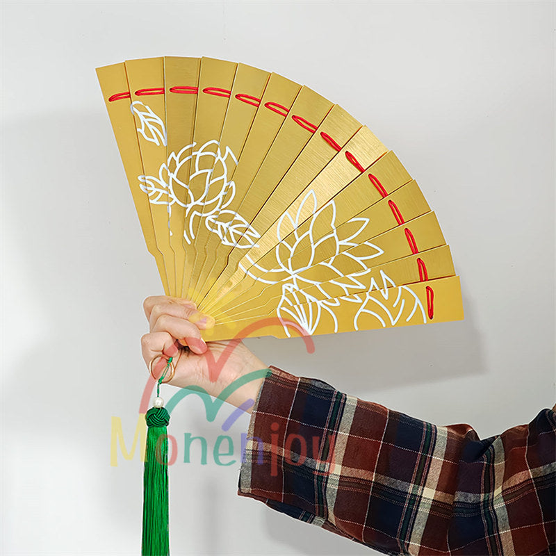 Monenjoy 鬼滅の刃 童磨 扇子 25cm コスプレ道具 武器モデル どうま