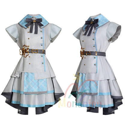 Monenjoy　プロジェクトセカイ MORE MORE JUMP！　桃井 愛莉　コスプレ衣装 ステージ服　宮益坂女子学園　コスチューム プロジェクトセカイ カラフルステージ！ feat. 初音