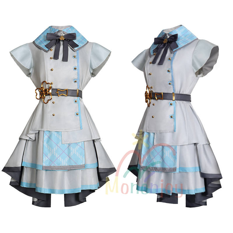 Monenjoy　プロジェクトセカイ MORE MORE JUMP！　桃井 愛莉　コスプレ衣装 ステージ服　宮益坂女子学園　コスチューム プロジェクトセカイ カラフルステージ！ feat. 初音