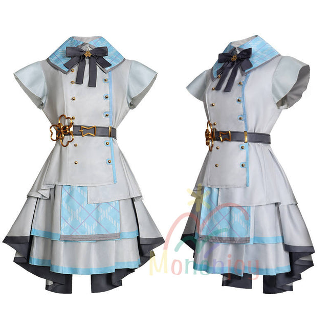 Monenjoy　プロジェクトセカイ MORE MORE JUMP！　桃井 愛莉　コスプレ衣装 ステージ服　宮益坂女子学園　コスチューム プロジェクトセカイ カラフルステージ！ feat. 初音