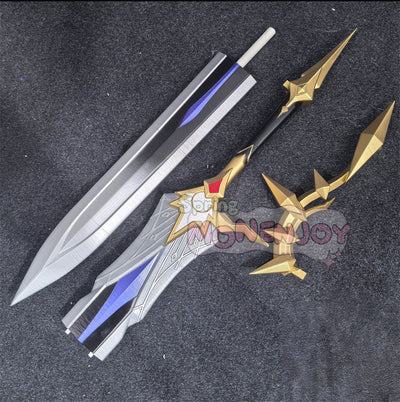 Monenjoy　崩壊スターレイル　 黄金裔  ファイノン　侵晨　コスプレ道具　両手剣モデル　160cm　イベント舞台対応 MONENJOY