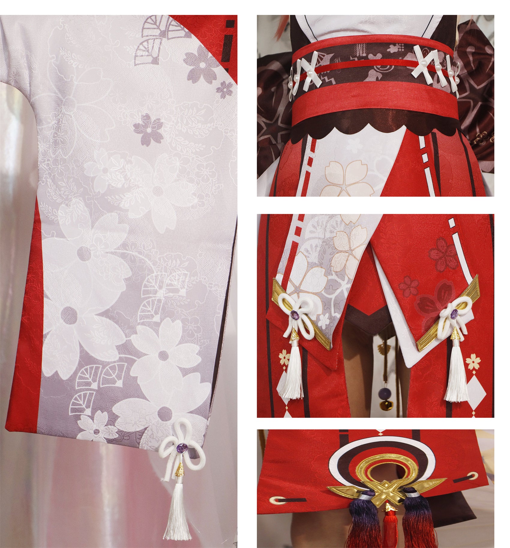 Monenjoy 原神 八重神子　コスプレ衣装　やえみこ　和服　イベント　仮装　舞台服　仮装　ハロウィン　学園祭 - Monenjoy