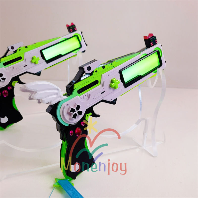 Monenjoy 鳴潮 リンネー スペクトル・ブラスター モチーフ武器 コスプレ道具　リンネーの武器　武器モデル　アクセサリー　PLA材質　コスチューム　