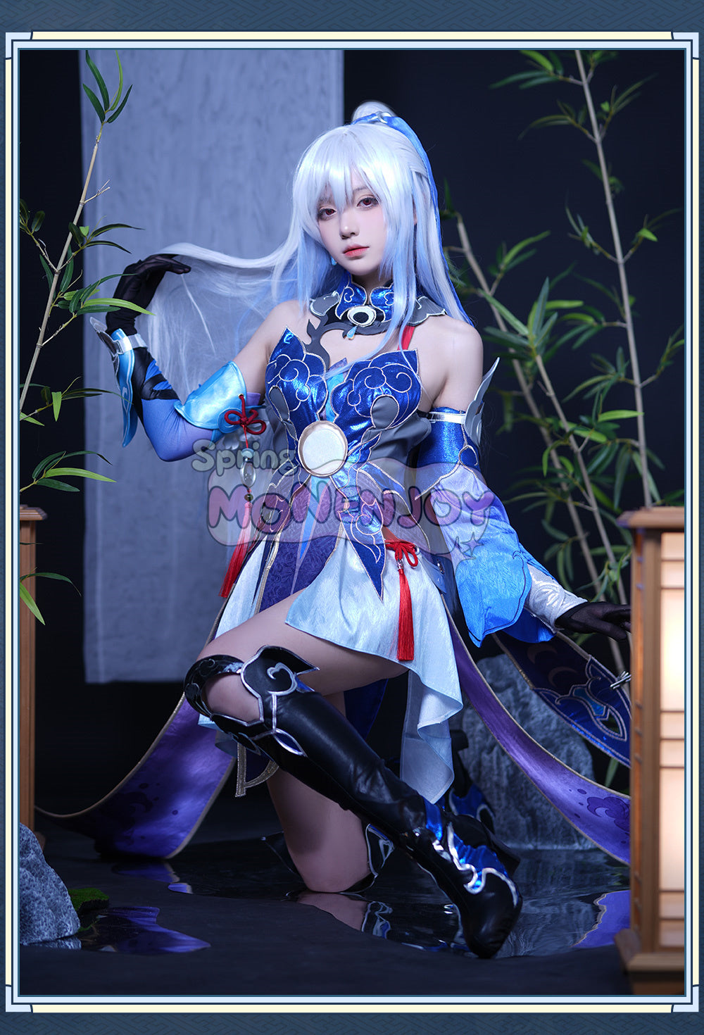 Monenjoy 崩壊スターレイル 鏡流 コスプレ衣装　雲上の五騎士 仙舟同盟　コスプレ　イベントGS1224　 - Monenjoy