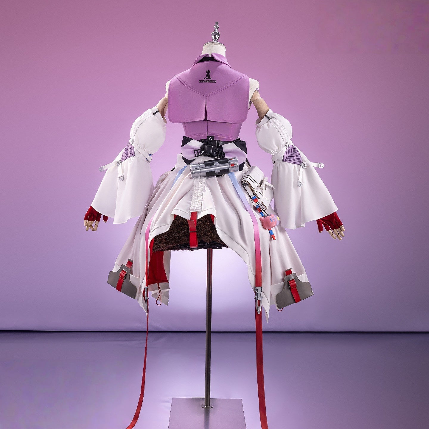 Monenjoy　アークナイツエンドフィールド アルデリア 洋服　紫色　ドレス　コスプレ衣装 Ardelia　아델리아　コスチューム