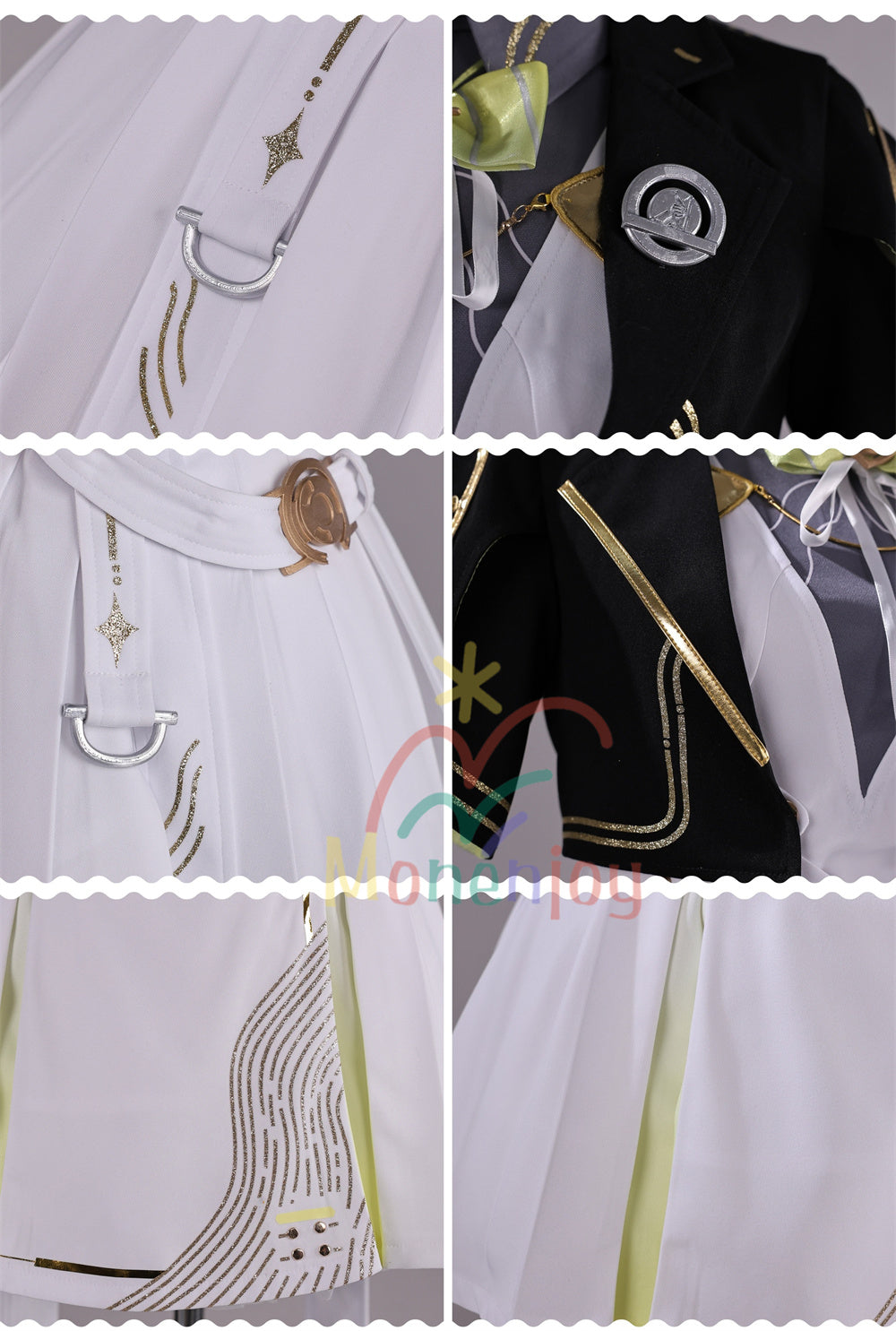 Monenjoy 鳴潮 漂泊者 コスプレ衣装 永久に輝く星明り プレミアムユニフォーム・仮装セット MONENJOY