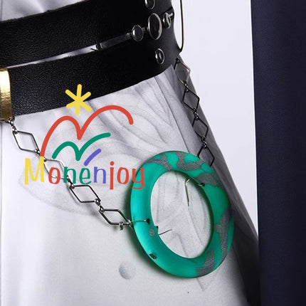Monenjoy 崩壊スターレイル ジェイド コスプレ衣装　イベント　帽子付＋イヤリング付＋3d樹脂アクセサリー - Monenjoy
