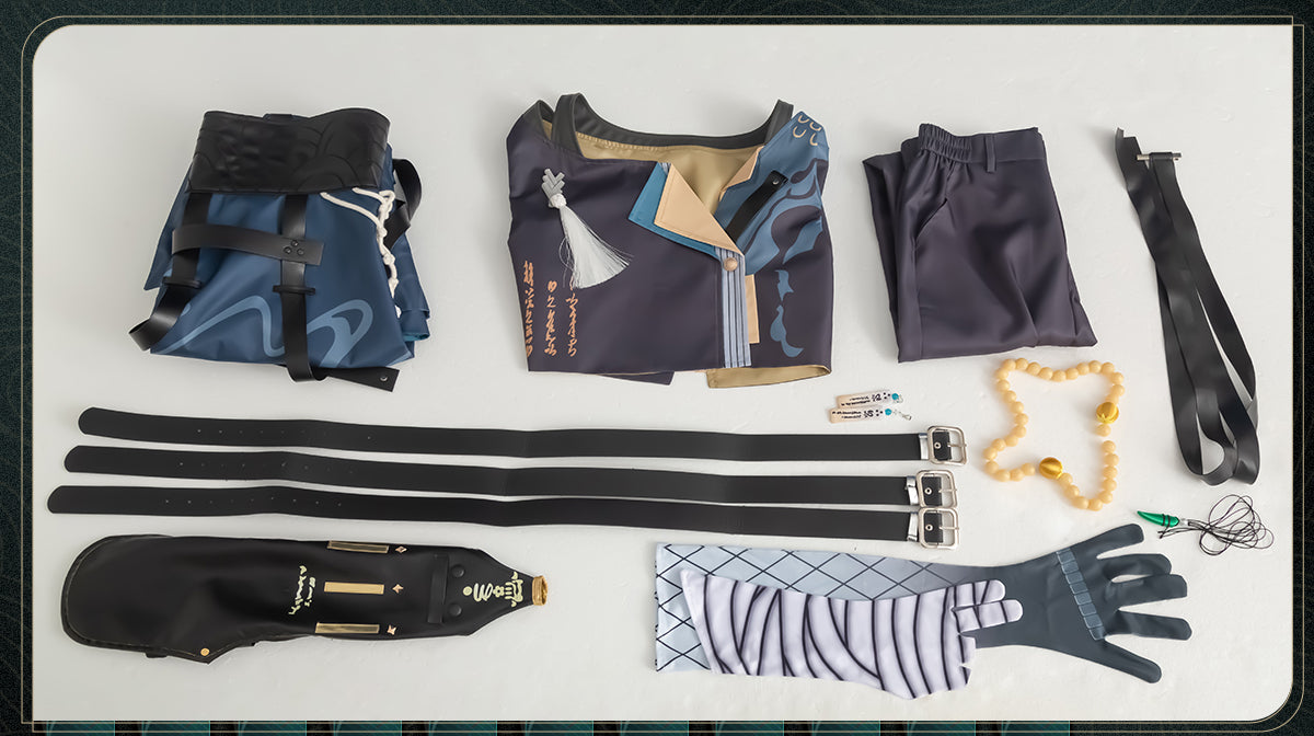 【限定販売】Monenjoy　鳴潮　コスプレ衣装　かじょりん(哥舒臨)　イヤリング＋ネックレス贈り　コスチューム　カジョリン　イベント　カッコイイ　ハロウィン　 - Monenjoy