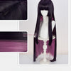 Monenjoy ロックは淑女の嗜みでして オト / 黒鉄 音羽　コスプレウィッグ　カツラ　約100cm　WIG001 - Monenjoy
