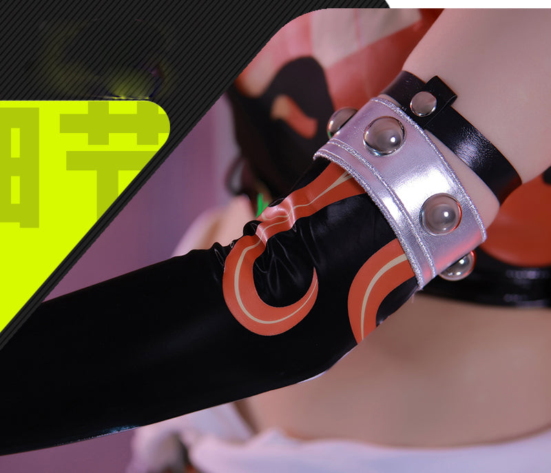 Monenjoy　ゼンゼロ　白祇重工　クレタ・ベロボーグ コスチューム　衣装　可愛い　女の子　ゼンゼロ/ZZZ　コスプレ　撮影衣装　コス　COS　演出　花火祭　ハロウィン　イベント　変装　学園祭 - Monenjoy