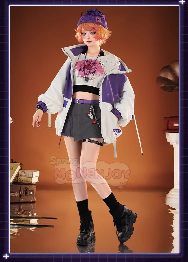 Monenjoy IdentityV BLK戦隊 機械技師（BLK.TRACY）コスプレ衣装 完全セット｜高精度再現 アクセサリー5点付属 コスパ最強