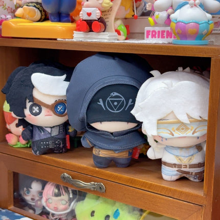 第五人格 占い師 ノワール  ぬいぐるみ  10cm キーホルダー　【SSR】ホワイト綿人形　第五人格/IdentityV 　ボロの衣装 イライ・クラーク　ふわふわ　同人グッズ　非公式グッズ
