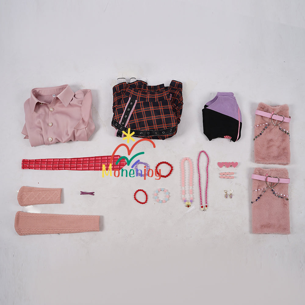 Monenjoy　インフィニティニキ　セット　コスプレ衣装　地雷系　可愛いGS1315 - Monenjoy
