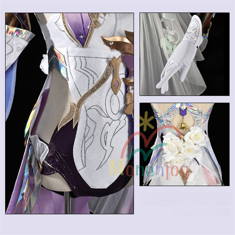 Monenjoy 崩壊3rd  エリシア　コスプレ　 妖精エリ 真我・人の律者 コスプレ衣装　コスチューム　舞台服