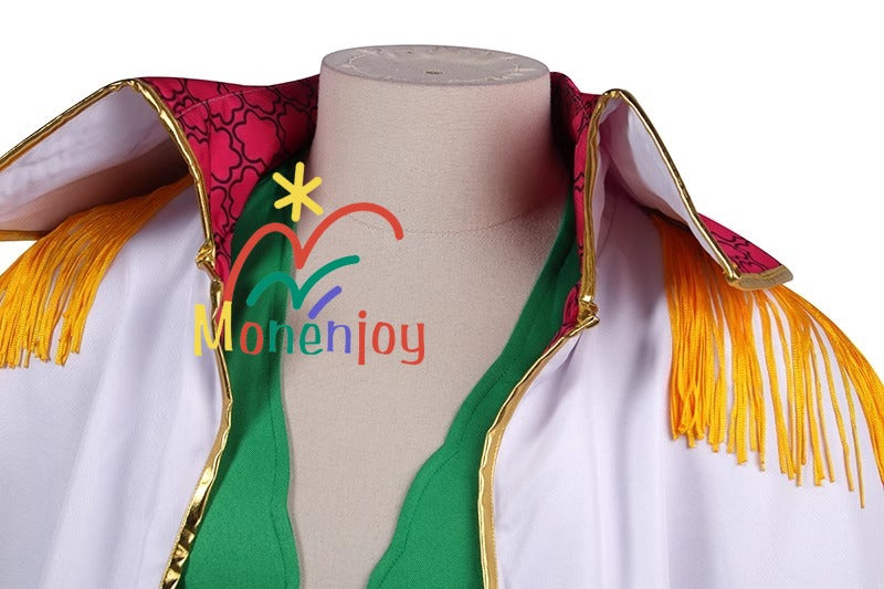 Monenjoy ONE PIECE エドワード・ニューゲート　コスプレ衣装　大海賊　白ひげ　コスチューム　イベント　仮装　 - Monenjoy