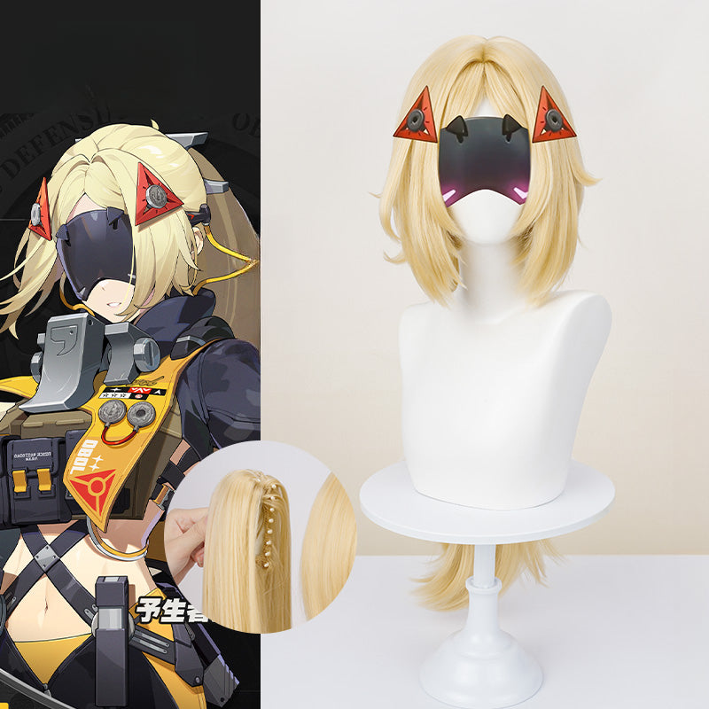 Monenjoy　ゼンゼロ　トリガー　ウィッグ　70cm　カツラ　オボルス小隊　ゼンレスゾーンゼロ　コスプレ道具　 - Monenjoy