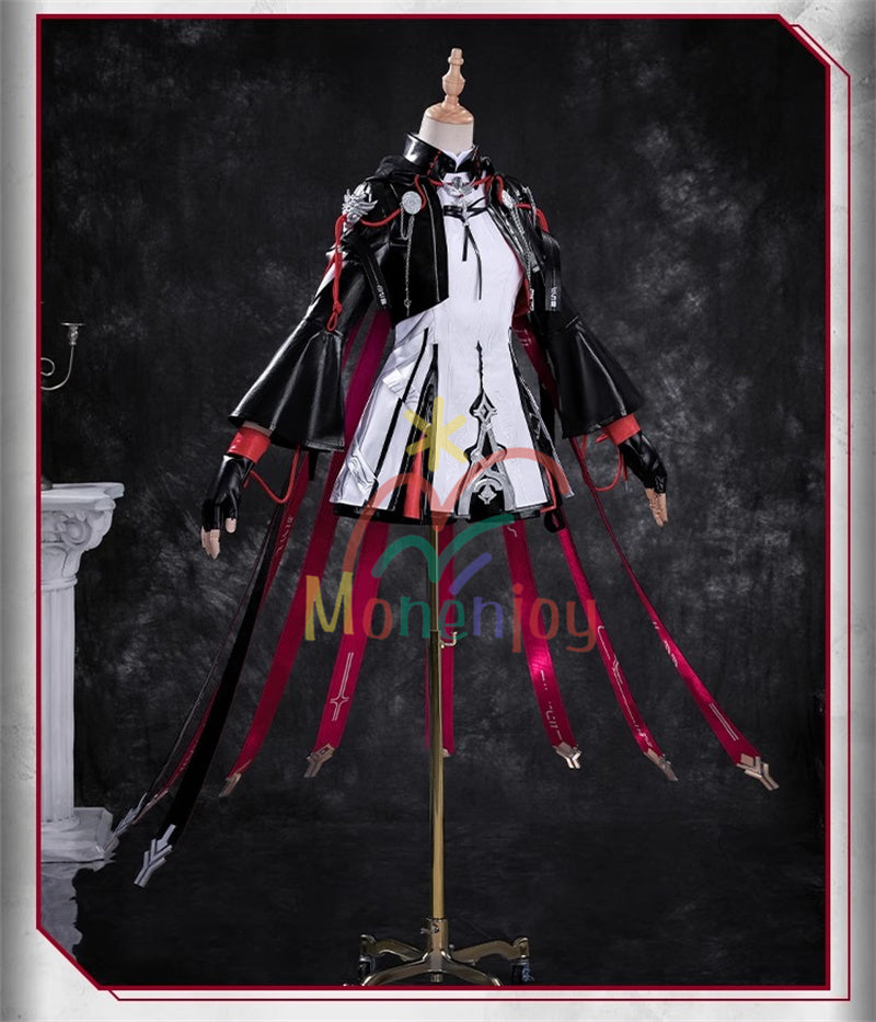 Monenjoy アークナイツ 新約エクシア コスプレ衣装刺繍柄　3ｄ樹脂アクセサリー　 高再現度 戦闘服デザイン　  Exusiai the New Covenant