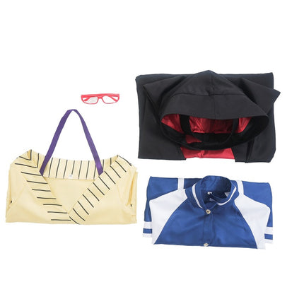 Monenjoy　ダンダダン 星子　ドドリア三太　綾瀬桃　コスプレ衣装　ケープ付　モモ　コスチューム　 霊媒師 高倉健　仮装　ハロウィン