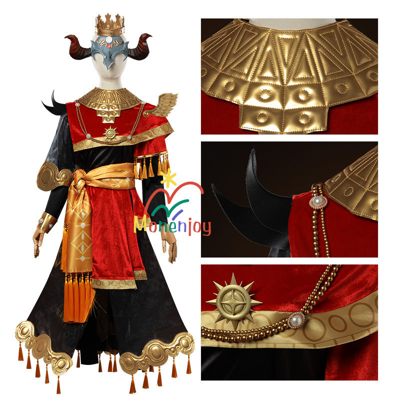 Monenjoy IdentityV フールズ・ゴールド 　コスプレ衣装　ノートン・キャンベル　愚者の金　イベント　仮装GS1225 - Monenjoy