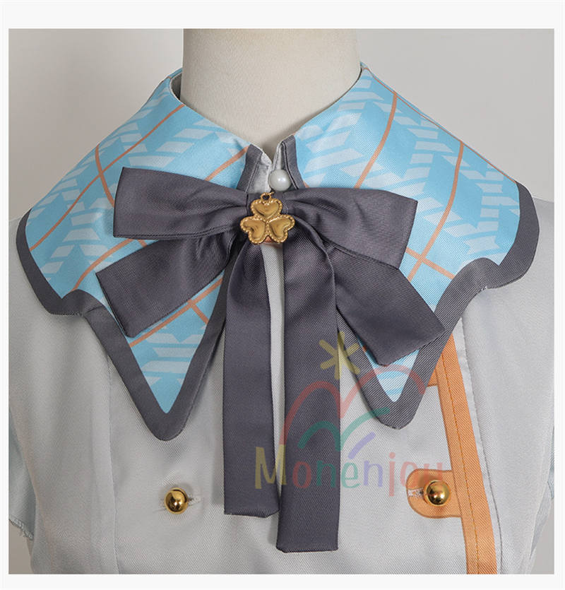 Monenjoy　プロジェクトセカイ 花里みのり コスプレ衣装　益坂女子学園 MORE MORE JUMP　舞台服　ASRUN　ライブ服　コスチューム