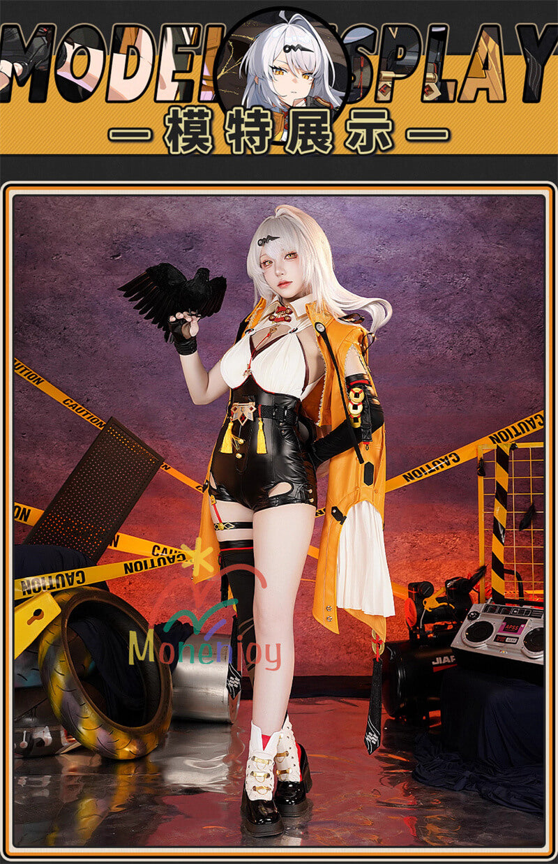 Monenjoy ゼンレスゾーンゼロ  儀玄 コスプレ衣装　イーシェン　パーティ　コスチュームGS1430