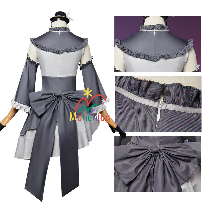 Monenjoy　ブルーアーカイブ　歌住 サクラコ　アイドル版　コスプレ衣装　シスターフッド　ワンピース　イベントGS1355 - Monenjoy