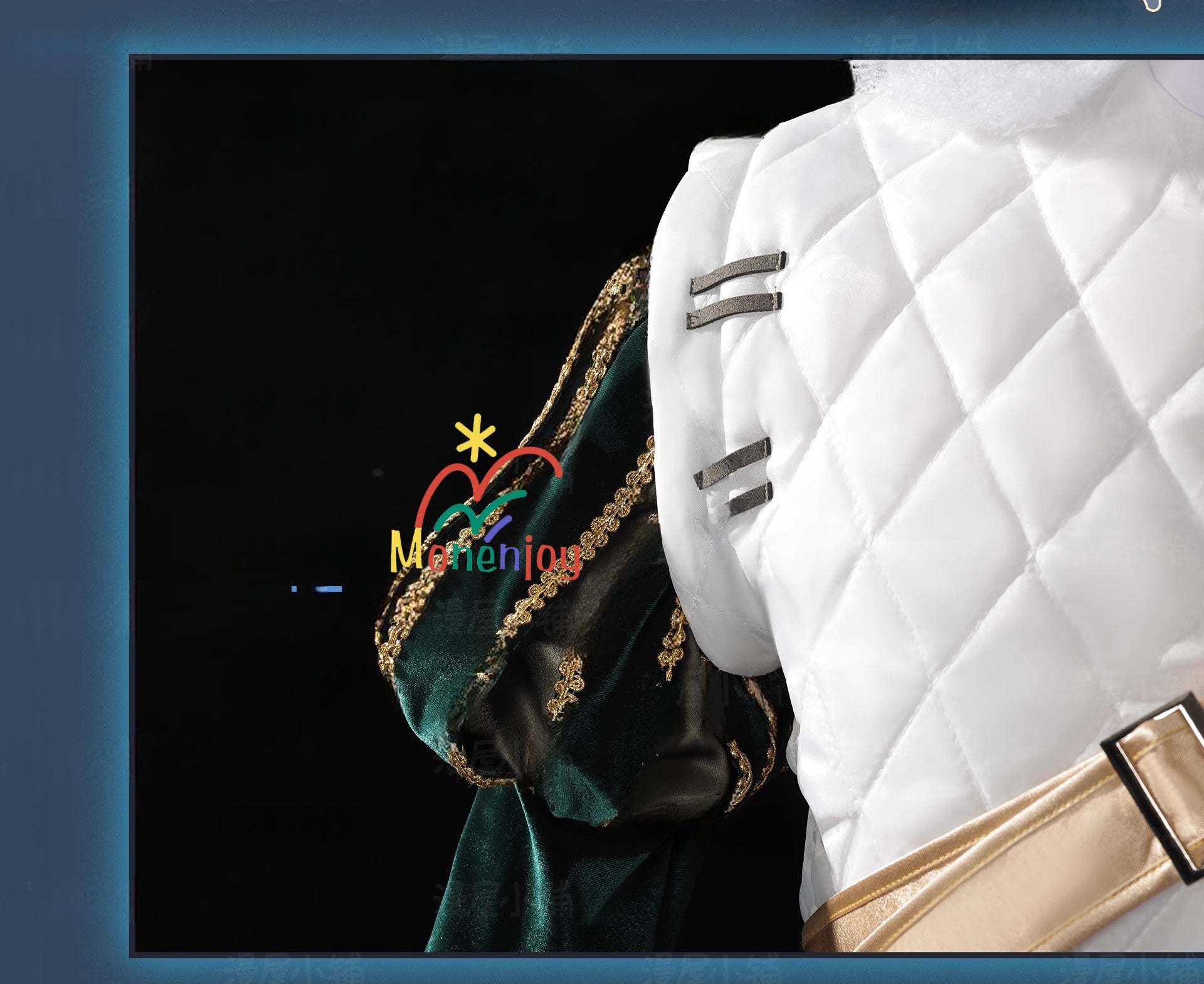 Monenjoy 第五人格 騎士 コスプレ衣装　ボタンメガネ付き コスチュームセットアイデンティティ5 リチャード・スターリング　おしゃれ 　cosplay　GS1201　 - Monenjoy