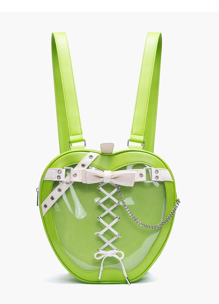 Monenjoy　痛バッグ　アニメ　地雷系　パンク　渋谷　原宿ファション　コスプレ　2次元　萌えグッズ　バックパック/リュック 可愛い　デザイン　装備品　アクセサリー - Monenjoy