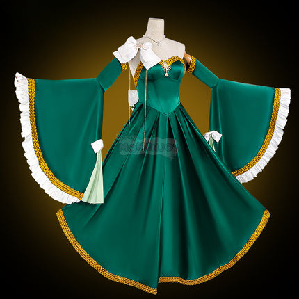 Monenjoy　コードギアス反逆のルルーシュ　礼服　C.C　シーツー　ワンピース　コスプレ衣装GS1369