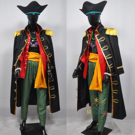 Monenjoy　ONE PIECE　大海賊　コスチューム　マーシャル・D・ティーチ　コスプレ衣装　黒ひげ海賊団船長　黒ひげ　イベント　舞台服