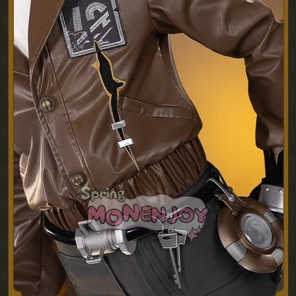 Monenjoy Identity 5 Prospector Highway Knight SSR Artificial leather + stretch pants + 3D resin parts High quality reproduction 