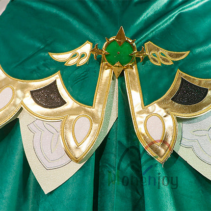 Monenjoy　原神 ウェンティ　コスプレ衣装　Venti 　コスチューム　帽子付き　吟遊詩人  モンド　イベント　仮装　ハロウィン