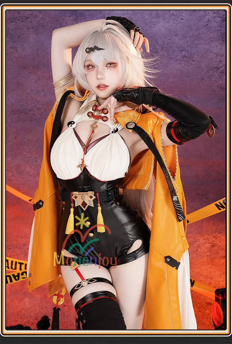 Monenjoy ゼンレスゾーンゼロ  儀玄 コスプレ衣装　イーシェン　パーティ　コスチュームGS1430