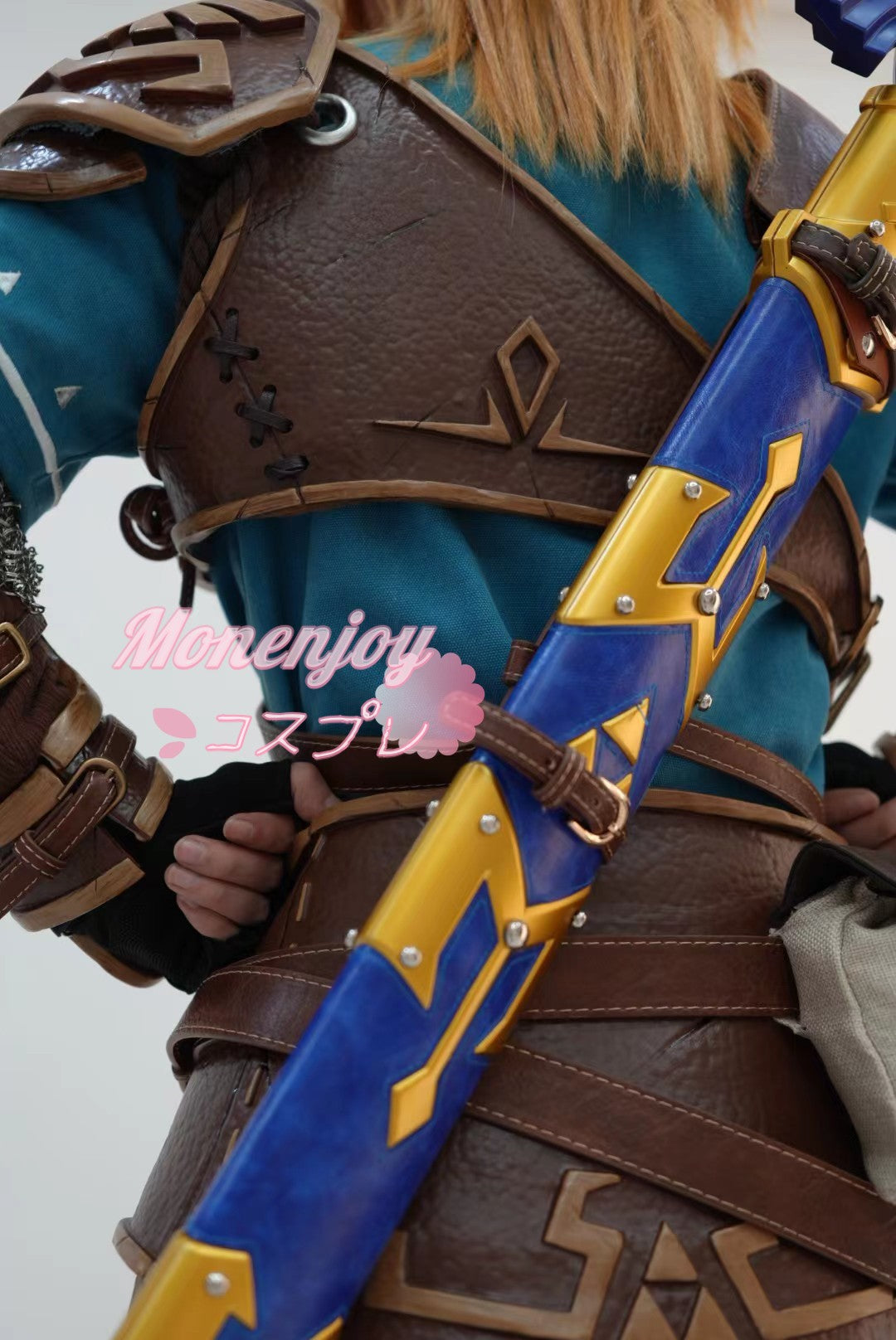 Monenjoy ゼルダの伝説 リンク　英傑服　英傑の服 　豪華生地　試練の覇者　ティアーズオブザキングダム　イベント　仮装 ブレワイ　 - Monenjoy