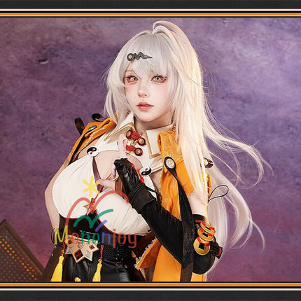 Monenjoy Zenless Zone Zero Yi Xuan ชุดคอสเพลย์ ชุดปาร์ตี้ Yishen GS1430