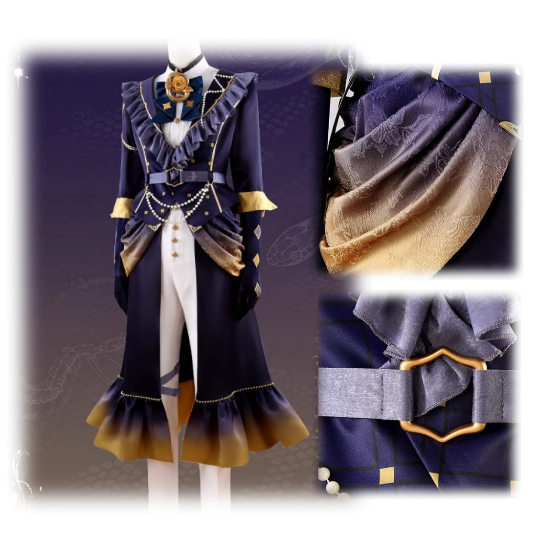 「受注製品」Monenjoy　あんスタ 礼瀬 マヨイ 日々樹渉くん ロススカウト・傾慕の華／恍惚　コスプレ衣装　礼服　舞台服 - Monenjoy