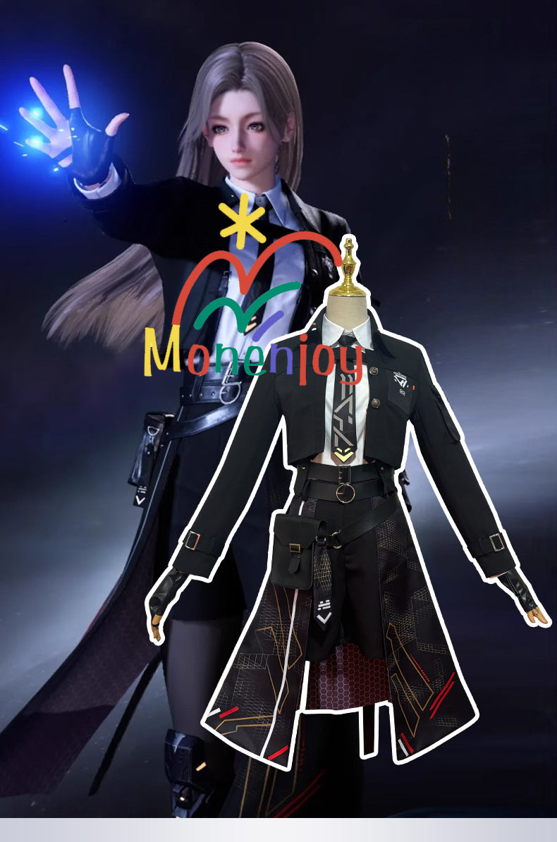 Monenjoy　3D乙女ゲーム　恋と深空　主人公　コスプレ衣装　Love and Deepspace 　コスチューム　イベント　仮装　戦闘服 - Monenjoy