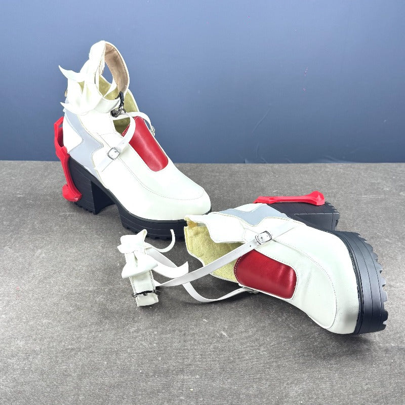 Monenjoy アークナイツ エンドフィールド アルデリア  靴　ブーツ　ヒール9cm　シューズ　コスプレ道具　3d樹脂製パーツ　イベント　 ハロウィン コミケ活動 Monenjoy